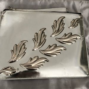 Giuseppe Zanotti cruel silver wristlet